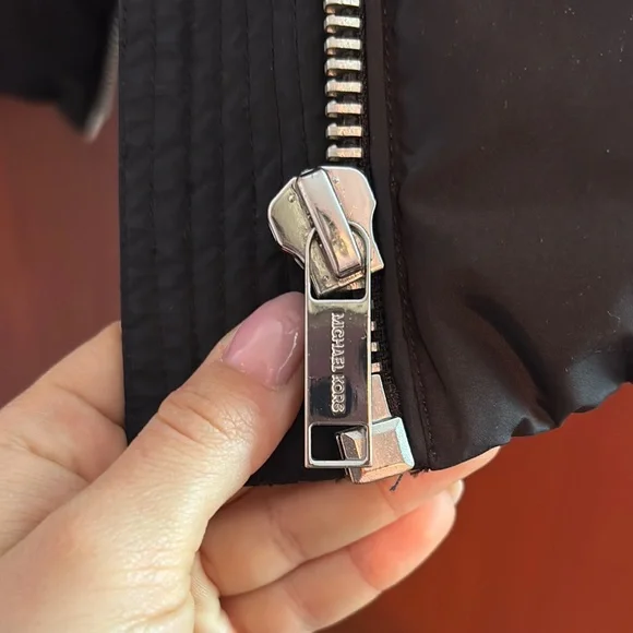 Black Puffer Jacket - Picture 2 of 4